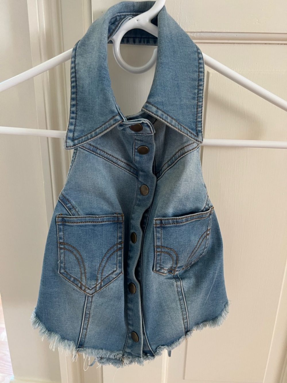 Urban Outfitters  Denim Crop Top
